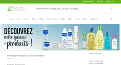 Desktop Screenshot of lapharmacieprincipale.com