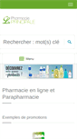 Mobile Screenshot of lapharmacieprincipale.com